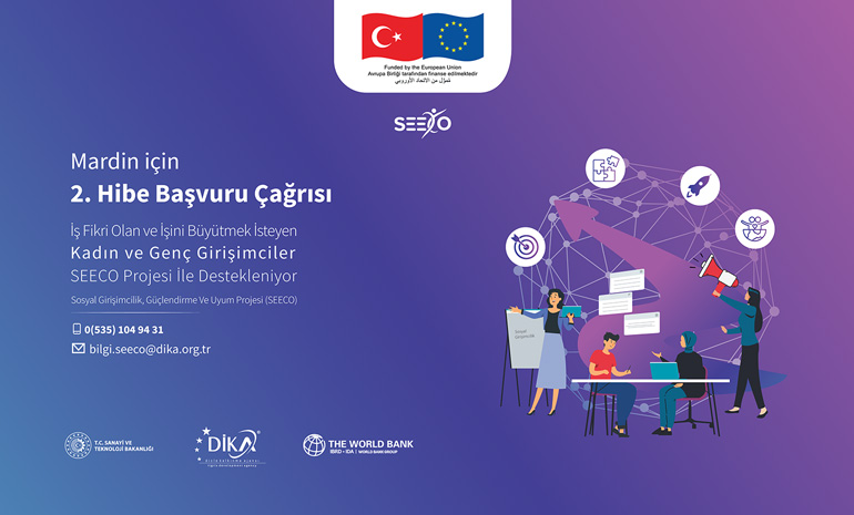 Mardin ili için 2. Hibe Başvuru Çağrısı