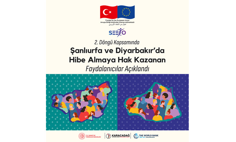 Şanlıurfa ve Diyarbakır illerinde Hibe Almaya Hak Kazananlar Açıklandı